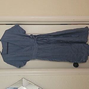 Grae cove blue wrap dress